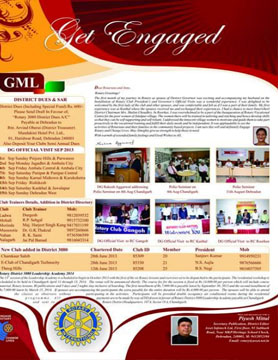 Governor Newsletter August 2013